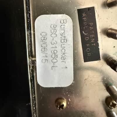 Gibson Burstbucker 1 and 2 Pickup Set 2015 - Nickel image 3
