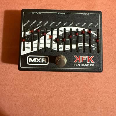 Like new MXR KFK1 Kerry King Ten Band EQ 2010s - Black image 2