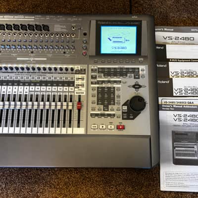 Roland VS-2480DVD LOADED w 4x VS8F-2 effects cards - 80gb HD cd vs 2480 image 1