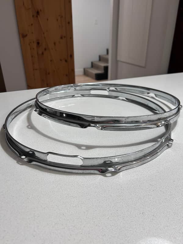 Slingerland Super tension parade rims 15" 8 holes image 1