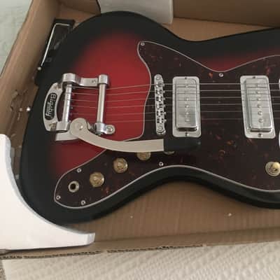 Silvertone Classic Reissue 1478 2014 New Old Stock - Red Sunburst image 2
