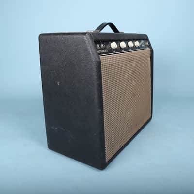 1964 Vintage Fender Princeton 6G2 Tuxedo Tube Combo Amp image 2