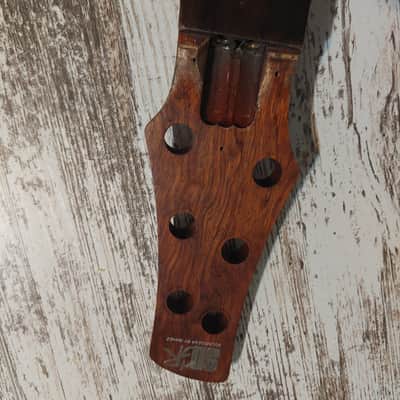 Ibanez SR756 6 string Bass Neck Jatoba (Warped/Broken Truss rod) image 4
