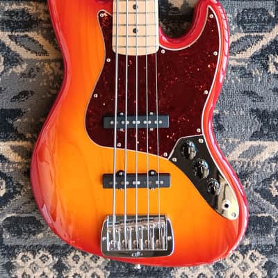 G&L JB 5 2017 - Cherry Burst image 7