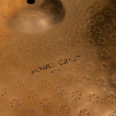1980s Zildjian 16" Z Power Crash Cymbal 1205g image 5