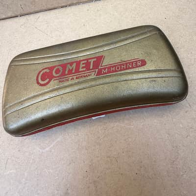 Hohner Vintage Hohner Comet Harmonica With case image 2