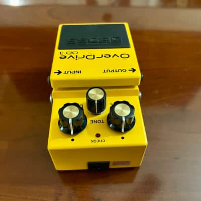 Boss OD-3 OverDrive (Silver Label) 1997 - Present - Yellow image 4
