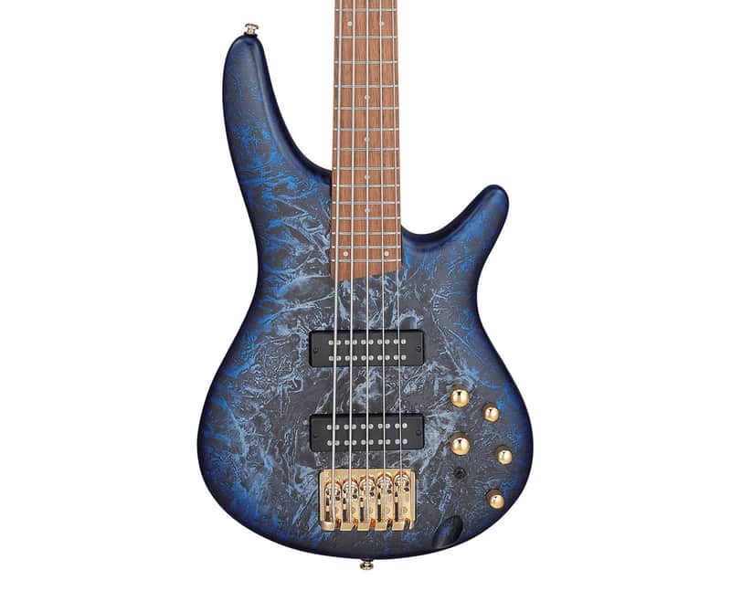 Ibanez SR305EDXCZM SR Standard 5-String Bass - Cosmic Blue Frozen Matte image 1