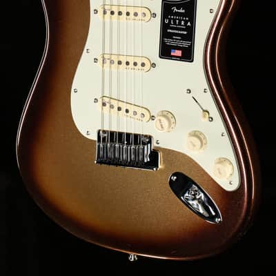 Fender American Ultra Stratocaster Mocha Burst Maple (782) image 1