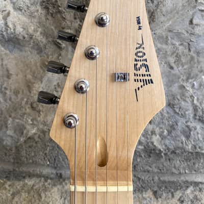 Vision Stratocaster ST5 Electric Guitar Starter Kit - Yellow - NEW image 12