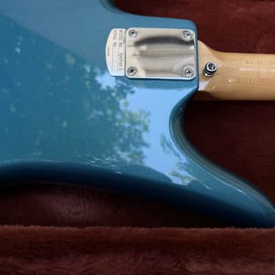 Teisco Spectrum 5 1990s Metallic Blue Made in Japan image 17