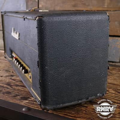 1973 Marshall JMP 1959 Super Lead 2-Channel 100-Watt Guitar Amp Head 1967 - 1975 - Black image 8