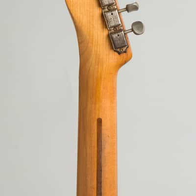 Fender  Telecaster Solid Body Electric Guitar (1955), ser. #10608, original tweed hard shell case. image 6