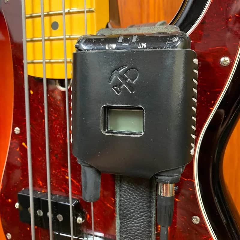 Handmade Leather Case - Line 6 Relay G50 G55 G90 TBP12 - BLACK Pouch Holster image 1