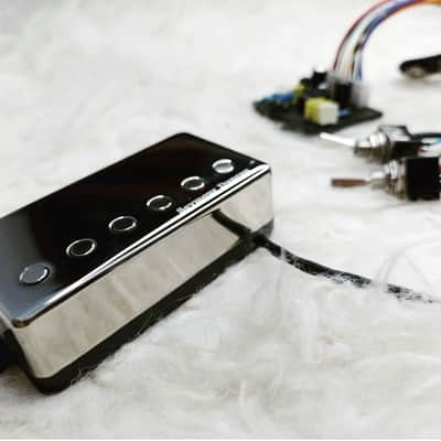 Veyz Sustainer Pickup W/ Seymour Duncan Blackout AHB-1 Complete wiring harness | Push Pull version | DHL Express Shipment | image 11