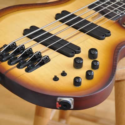 IBANEZ BTB705LM NNF Natural Browned Burst Flat / 5-String Light Multi Scale/ Bass Workshop Series / BTB705LM-NNF / I240402399 image 4