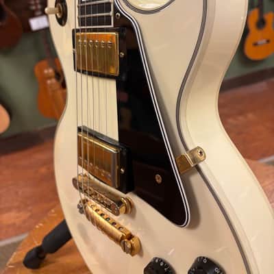 1999 Gibson Les Paul Custom Alpine White OHSC image 5