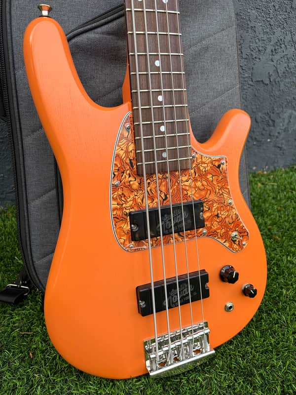 Serek Midwestern 2 5-String Capri Orange image 1