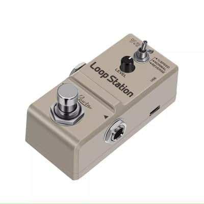New Rowin Loop Station Guitar Effects Pedal With 9 Volt Adapter 2025 image 2