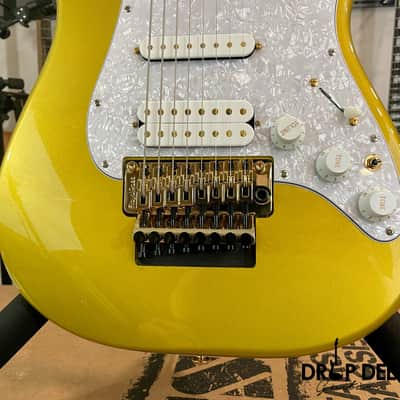 ESP LTD Javier Reyes Signature JRV-8 8-String Electric Guitar w/ Case-Metallic Gold image 7