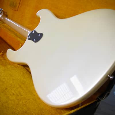 Mosrite Ventures 12 String Vintage 1966 Electric Guitar Mark XII Near Mint Pearl White with HSC image 7