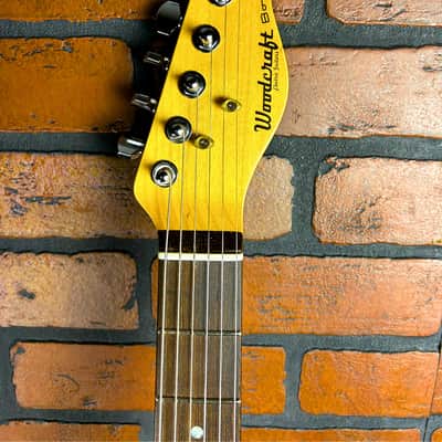 Woodcraft Electric Guitars Bobcat Custom Three tone burst relic with Mastery Tremolo image 8