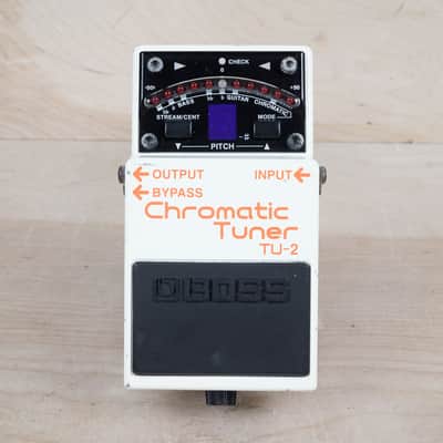Boss TU-2 Chromatic Tuner (Dark Gray Label) 2008 White image 6