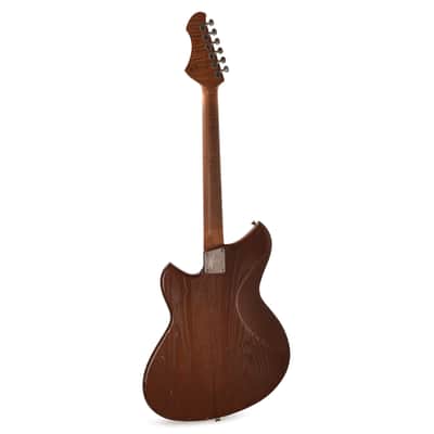 Novo Custom Miris J Light Distress Mocha w/Matching Headstock & Lollar Gold Foil Pickups (Serial #26986) image 5
