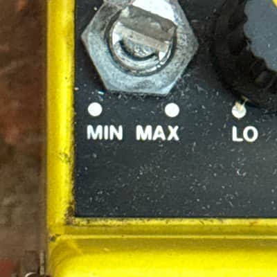 Boss OD-2 Turbo OverDrive (Black Label) 1988 - 1995 - Yellow image 2