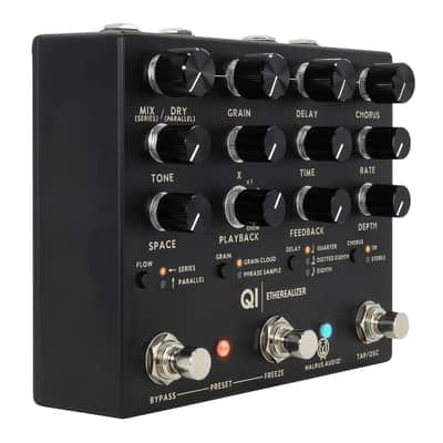 Walrus Audio Qi Etherealizer Multi Effect Pedal - Black - Open Box image 3