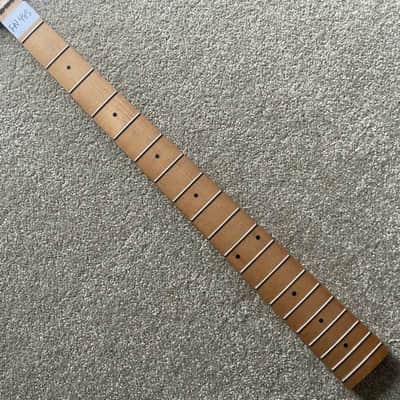 Douglas Roasted Maple Wood 4 String Bass Neck, 20 Frets Fingerboard Fretboard image 4
