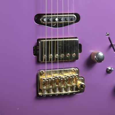 Ibanez Lari Basilio Signature LB1-VL, Made in Japan 2018 - Violet (w/Case) image 5