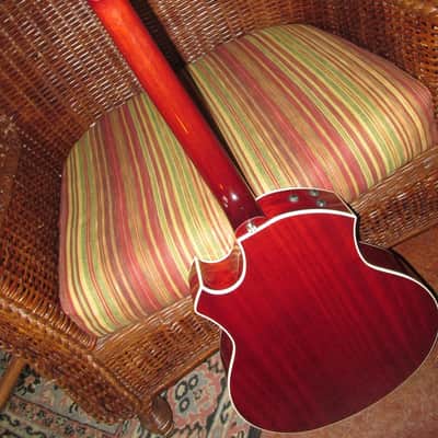 Parker Event Series P6ETR Slim Acoustic-Electric Guitar w/ case image 5