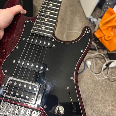 Suhr Pete Thorn Signature Custom HSS - Red Sparkle image 13