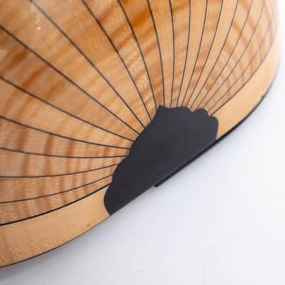 Arabic Oud Flame Maple & Cedar Top by Kamil Gul Oud instrument with free DHL express shipping image 4
