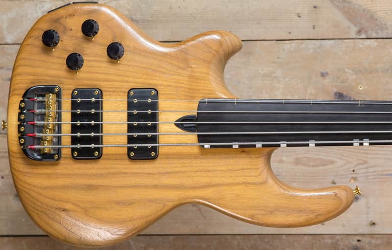 Wal Custom Left Handed Fretless image 1