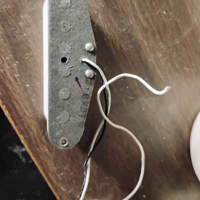Fender Stratocaster Pickup 1979 Original Vintage grey bobbin USA Part, works perfectly, 5.7k ohms, for luthier project restoration restore image 1