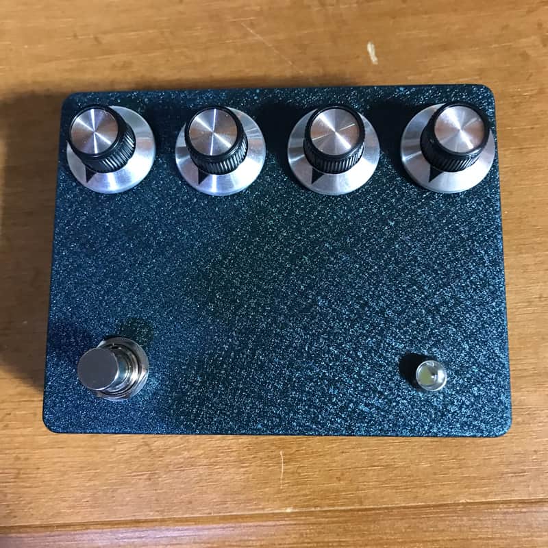 Uncle Ben’s Pedals Reverse Klonetrooper+ 2022 - Textured Teal / Black / Silver image 1