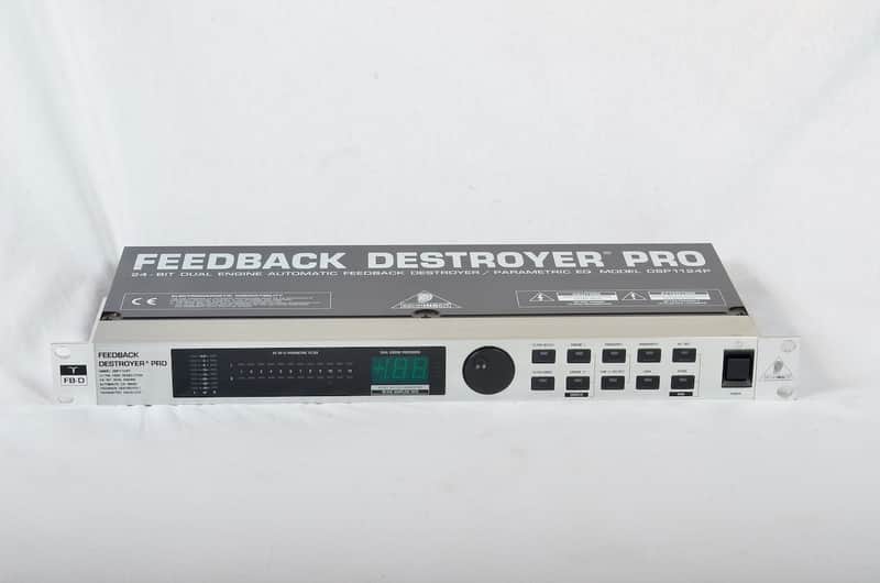 Behringer DSP1124P Feedback Destroyer Pro 2000s - Black / Silver image 1