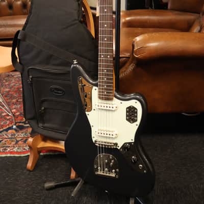 Squier FSR Classic Vibe '60s Jaguar Charcoal Frost Metallic (USED) image 1