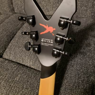 Dean Kerry King V Black Satin w/Case 2021 - Black Satin image 13