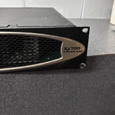 Crown Xs700 2-Channel Power Amplifier 2000s - Black with Silver Trim image 4
