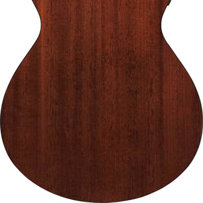 Ibanez AEGB24E Acoustic/Electric Bass Guitar - Mahogany Sunburst High Gloss image 2