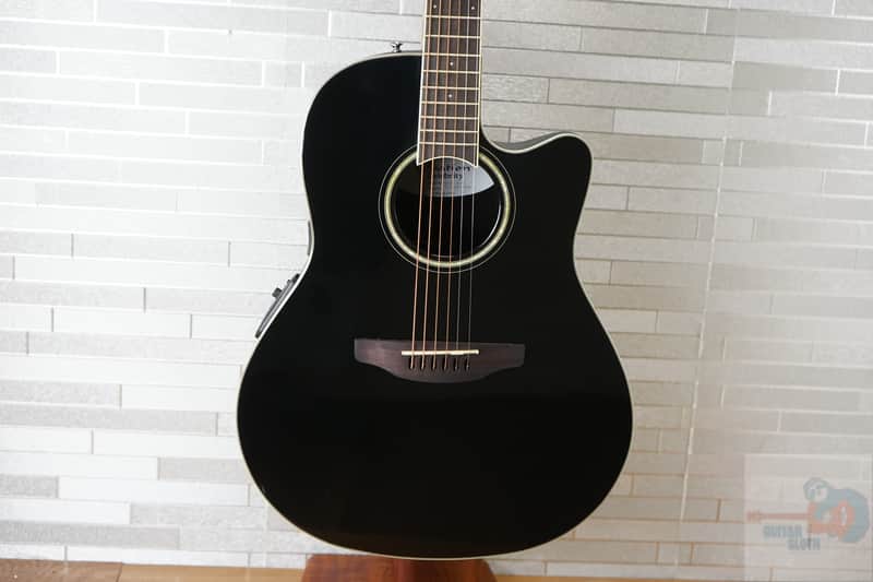 Ovation CS24-5-G E-Acoustic Guitar Celebrity Standard Mid Cutaway - Black image 1