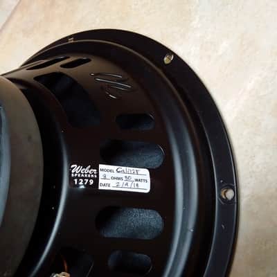 Weber California 12" Ceramic 8ohm Large H Dome image 2