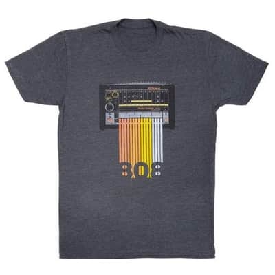 ROLAND TR808 T-Shirt grigia S