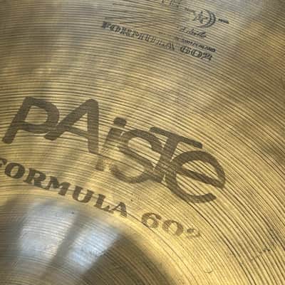 Paiste Paiste Formula 602 18" China Type Seven Sound Set No. 6 (1973) - 1500g 1973 image 5