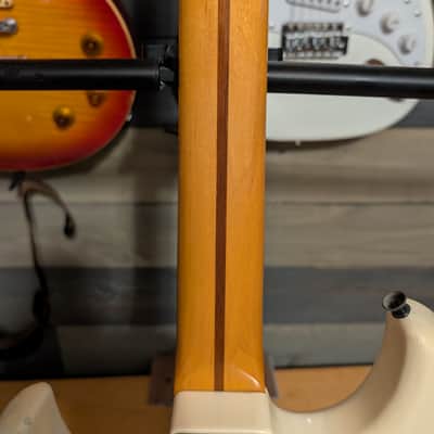 Casio MG-510 Electric Guitar MIDI Synth Controller 1980s White Very Good Condition image 16