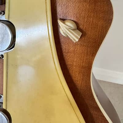 Maton EG45A Premier Hollow Body Electric Guitar 1962 - Natural image 4