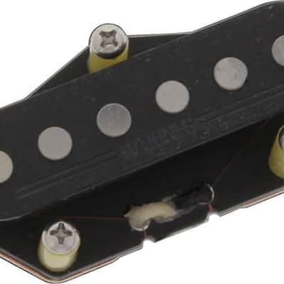 TV Jones Starwood Tele Black Bridge Guitar Pickup Bundle w/Strings and Cloth Bild 2